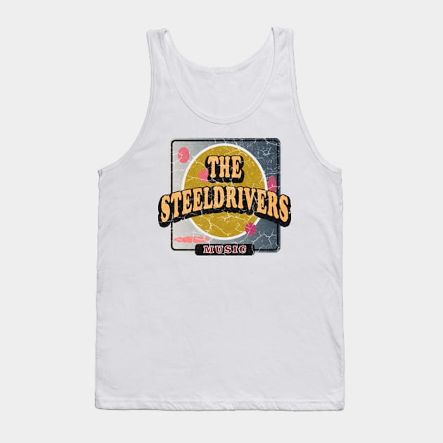 The SteelDrivers 35 Art Drawing Tank Top by Rohimydesignsoncolor